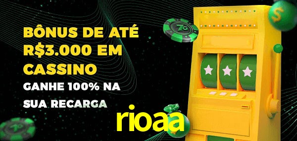 rioaa melhor bônus de depósito